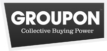 Groupon logo.