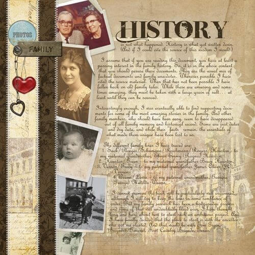 Our Family History: A Record of our Family Tree, Includes Genealogy Charts,  Family Recipes, Room for 100 Ancestors/Family Member and so much more!