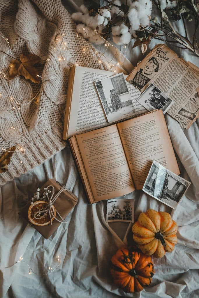 Photo by hello aesthe: https://www.pexels.com/photo/top-view-of-books-and-pumpkins-14515815/

Used By: The Writers for Hire, Inc