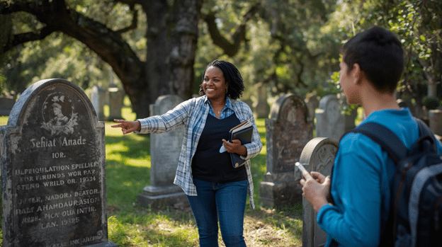 Heritage Tours Image created by J.Rizzo in CanvaAI 

Used by: The Writers for Hire, Inc