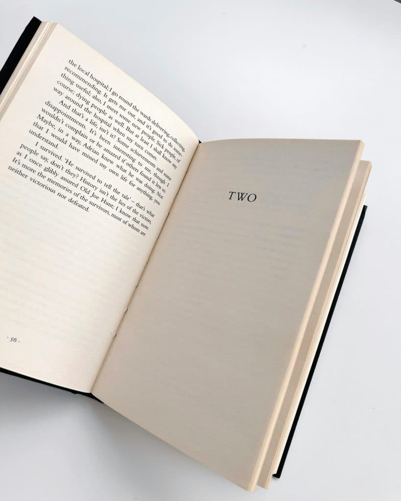 Created by: Photo by xanai nai: https://www.pexels.com/photo/open-book-with-chapter-two-exposed-34042183/

Used by: The Writers for Hire, Inc