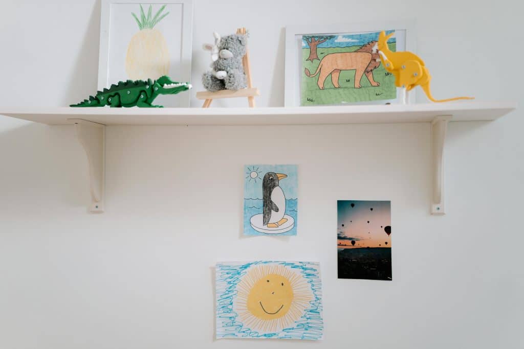Photo by cottonbro studio: https://www.pexels.com/photo/white-wooden-shelf-with-kids-artworks-5789769/

Used by: The Writer for Hire, Inc