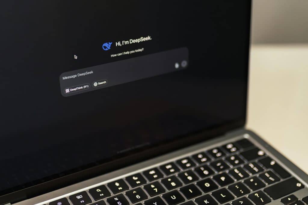 Photo by Matheus Bertelli: https://www.pexels.com/photo/macbook-with-deepseek-ai-interface-displayed-30530416/

Used by: The Writers for Hire,